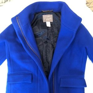 JCrew cocoon coat in Italian wool